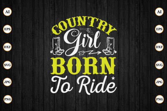Country Girl Born to Ride Embroidery Review