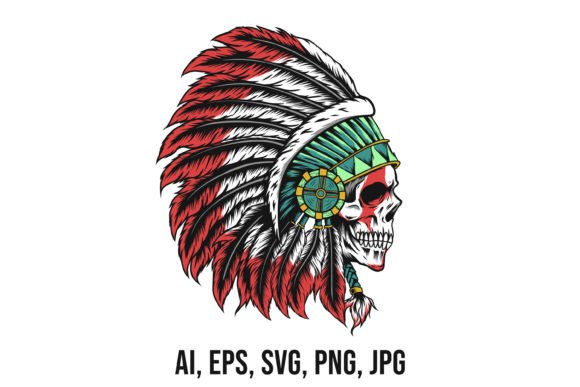 Indian Skull Vector Drawing: An Embroidery Designer’s Review