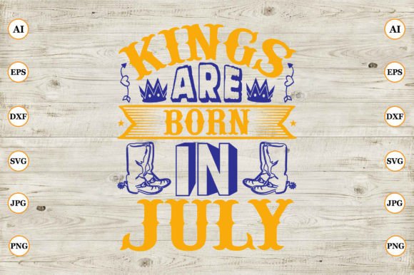 Kings Are Born in July Embroidery Review