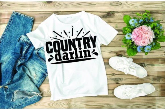 Western Svg Design,country Darlin Review