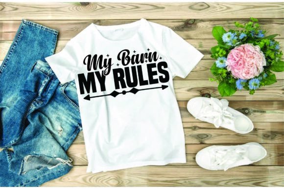 Western Svg Design,my Barn My Rules