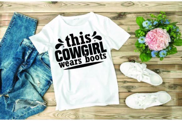 Western Svg Design,This Cowgirl Wears Bo